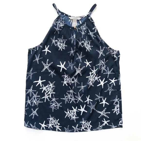 Banana Republic Tops - Banana Republic Navy Starfish Top